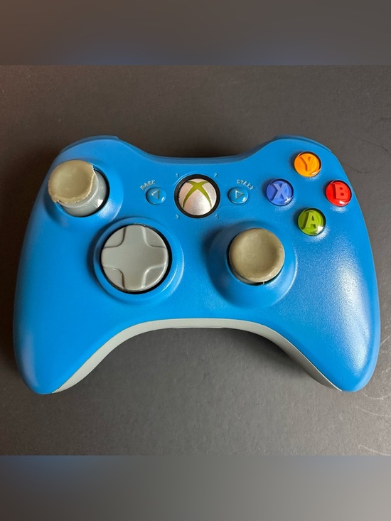 Microsoft Other - Microsoft Xbox 360 Wireless Controller Blue & Gray Limited Edition/ Tested✅